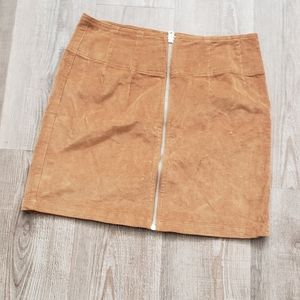 Women's corduroy mini skirt size 10